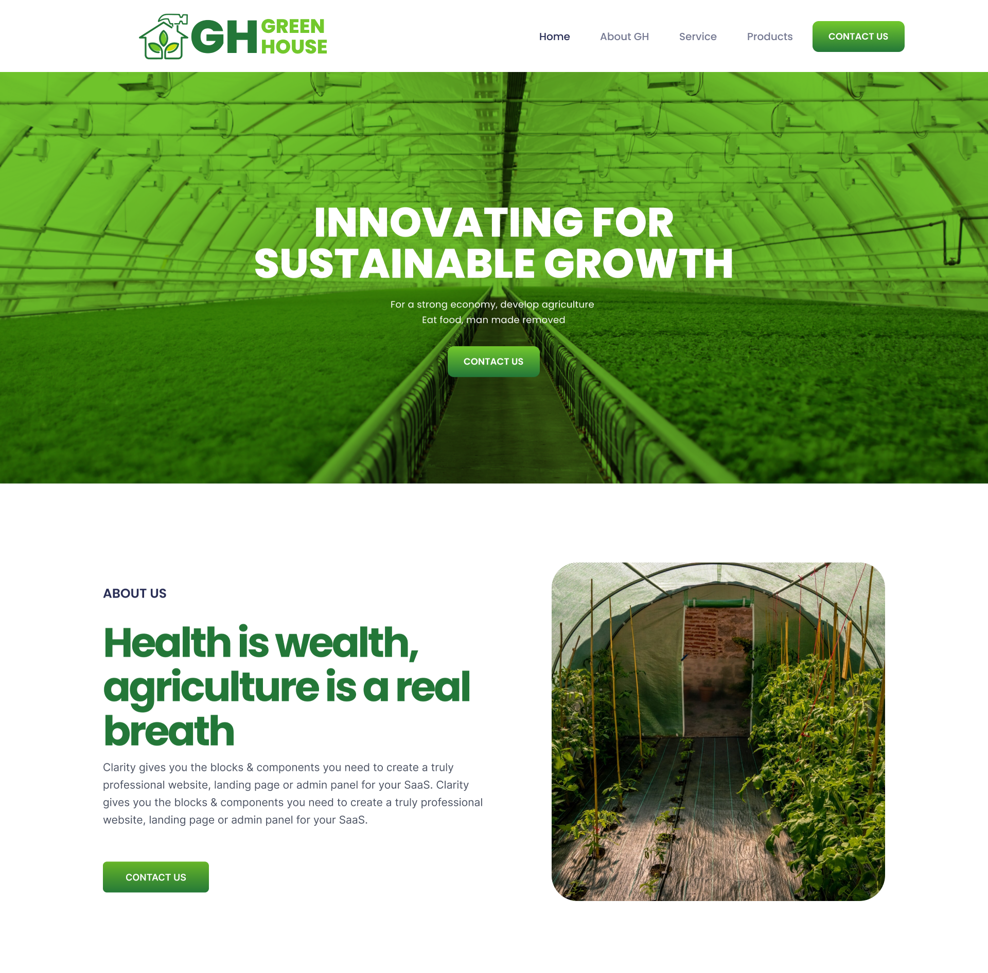 GreenHouse Sustainable Agriculture Platform